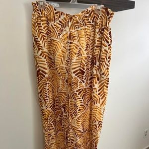 New W/o tages resort wear wide leg pants from Anthropolgie